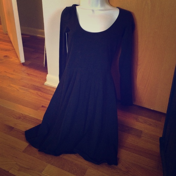 Victoria's Secret little black skater dress Small