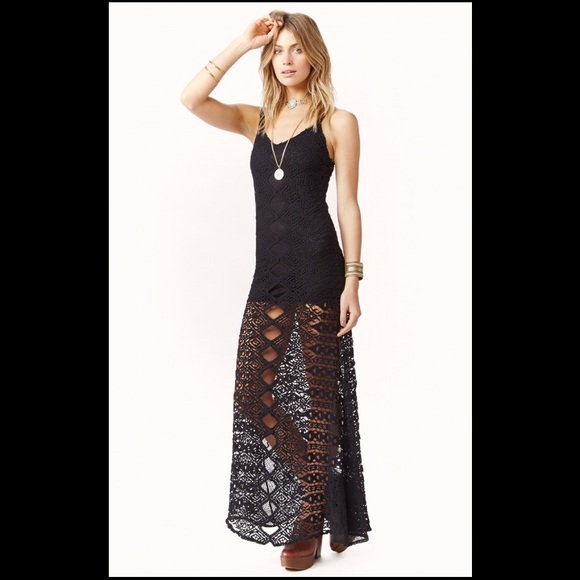 Jen's Pirate Booty Celestial Maxi Dress in Black