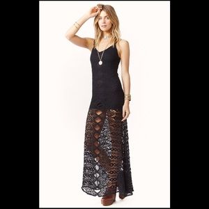 Jen's Pirate Booty Celestial Maxi Dress in Black
