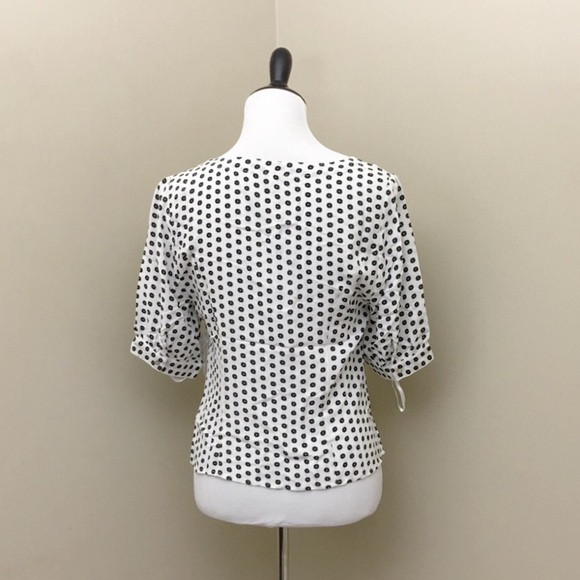 Free People Retro Chic Cream Electric Soul Blouse - Picture 3 of 4