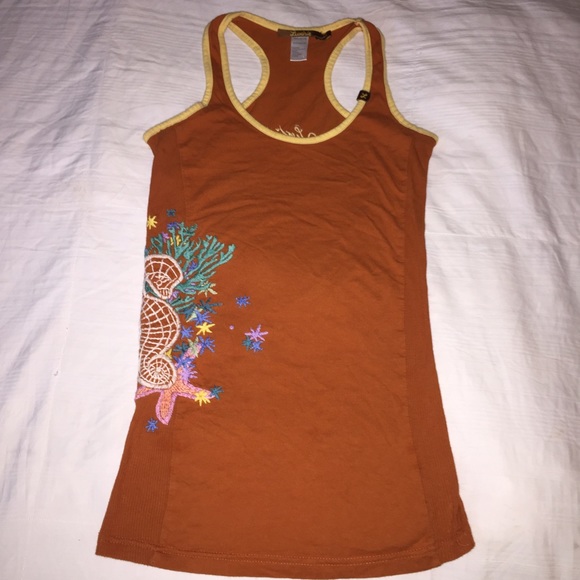 L.R.G/Luxurie brand embroidered tank - Picture 1 of 4