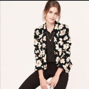 Floral blazer