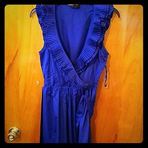 Max and Cleo Blue Dress