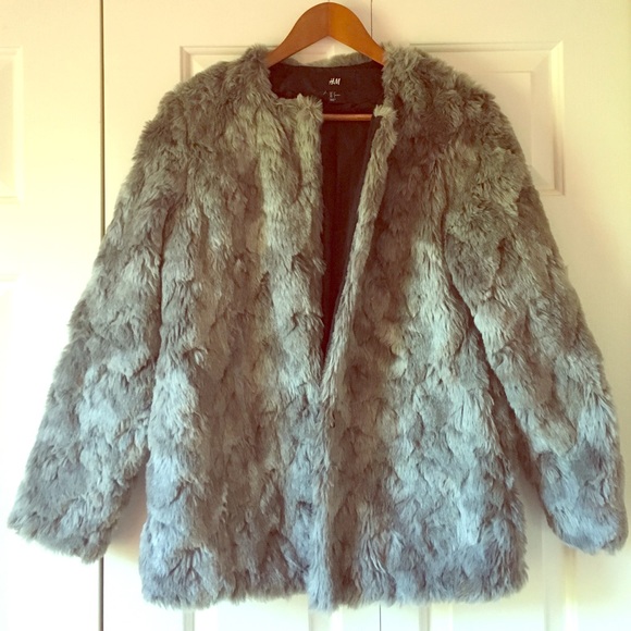 Faux fur jacket