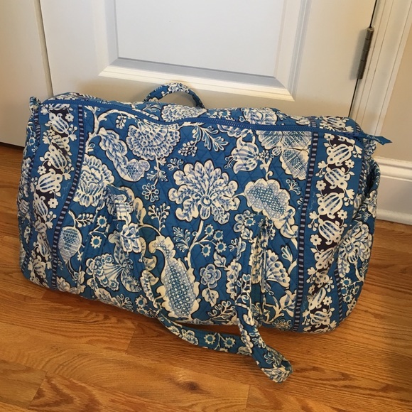 Large Vera Bradley duffel bag