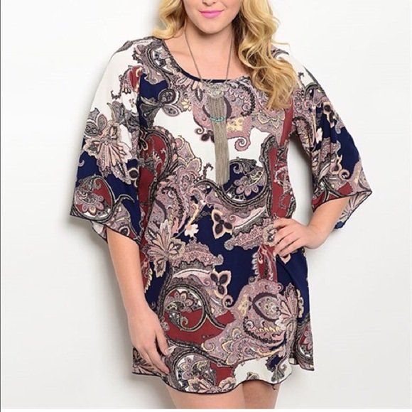 Plus Size Dress - Picture 2 of 3