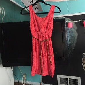 small dress never been worn, just older.