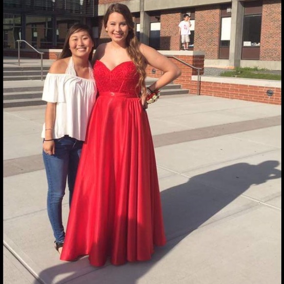 Sherri Hill Dresses & Skirts - Red SHERRI HILL prom dress