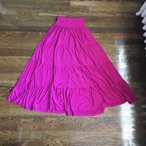 GORGEOUS pink flowy skirt