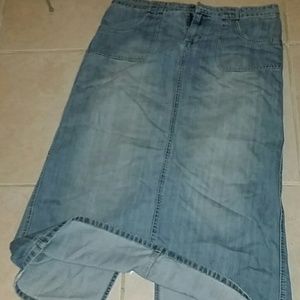 Old Navy Jean Skirt