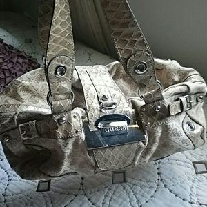 Beige Guess Handbag
