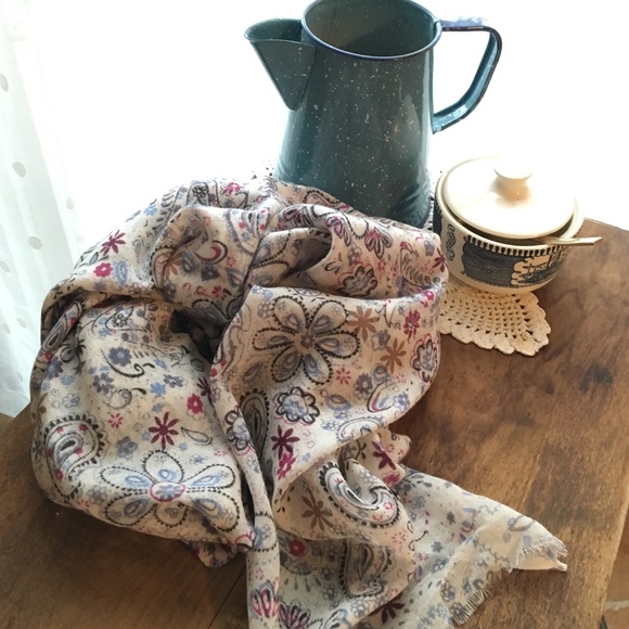 Luscious Floral Scarf