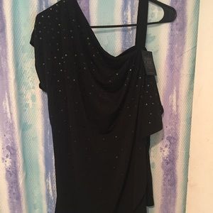 Off one shoulder top