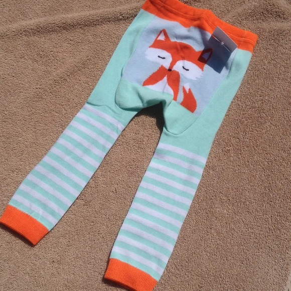 Cozy Knit Foxy Baby Leggings - Picture 4 of 7