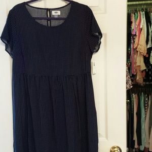 Old Navy Side Zip or Button Neck Dress