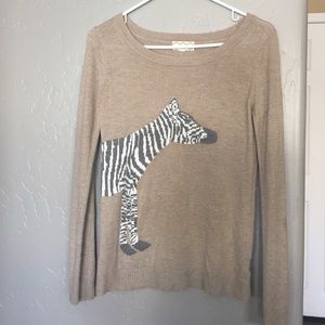 Zebra sweater