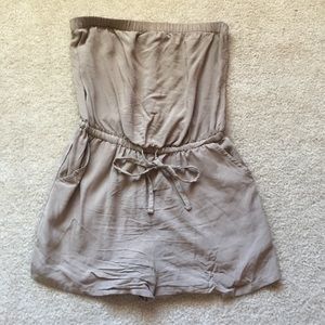 Adorable tan romper