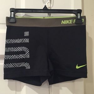 Nike Pro dry fit workout shorts