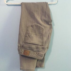 Gray jeggings