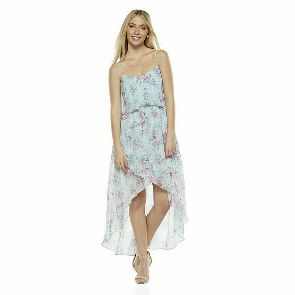 Cinderella Floral High-Low Dress