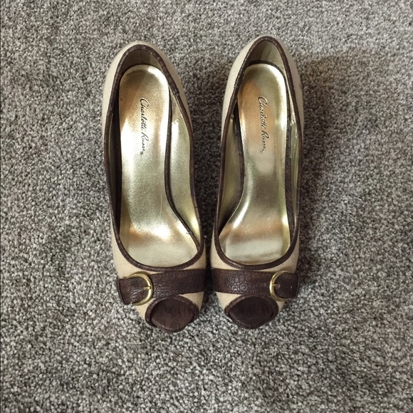 Charlotte Russe brown heels