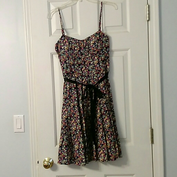 Floral print dress