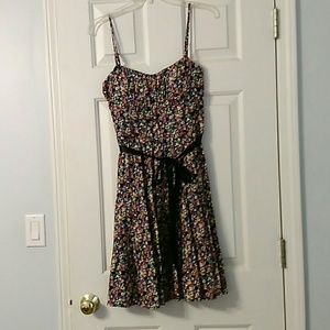 Floral print dress