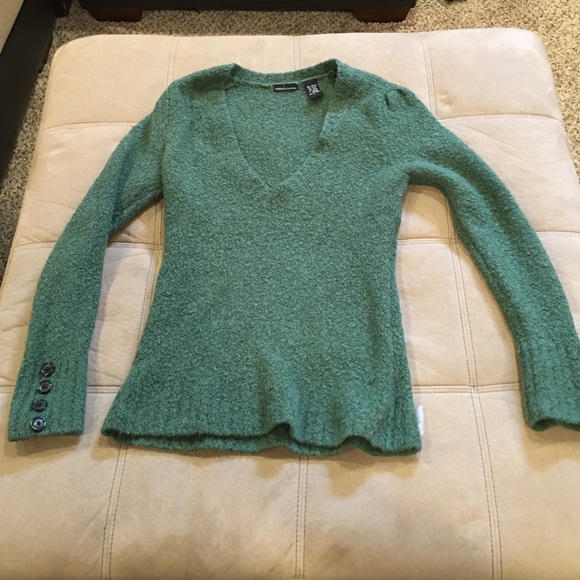 Moda international green sweater@toadfrog dibs 2/4