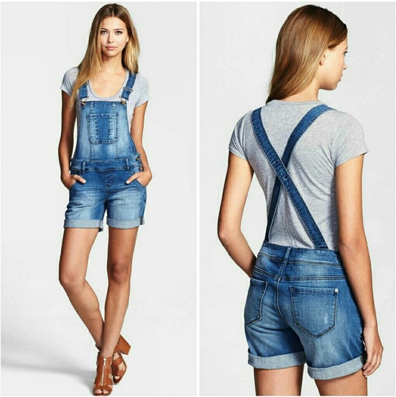 Kensie Pants - 💲49✂Kensie Denim Jean Overall Shortall