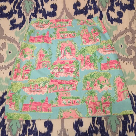 34% off lilly pulitzer dresses & skirts - palm beach toile skirt 34% off lilly pulitzer dresses & skirts - palm beach toile skirt