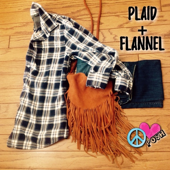 Racing Green Flannel Plaid Button Down Shirt - Picture 4 of 4