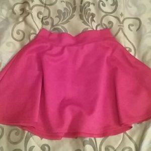 Bright red sk8tr skirt