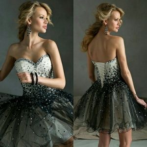 Sparkly Short Sexy Homecoming Dress