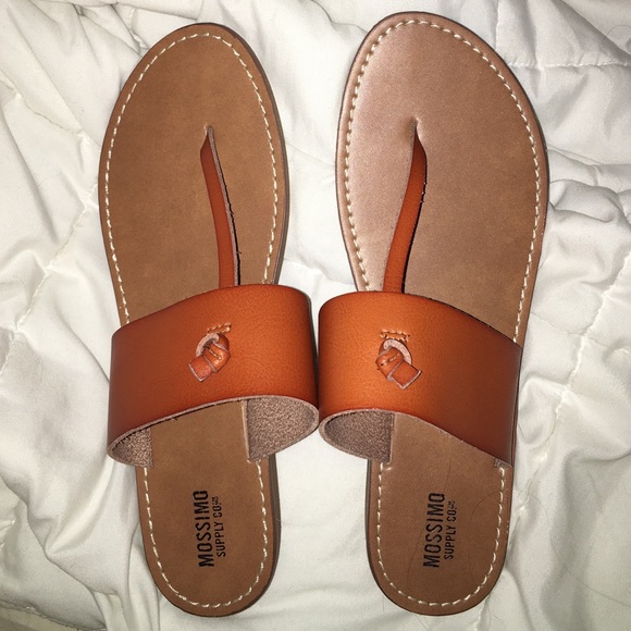 brown sandals