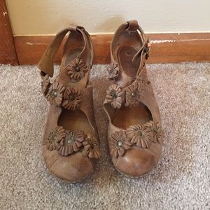REDUCED PRICE Anthropologie Leather Shoes