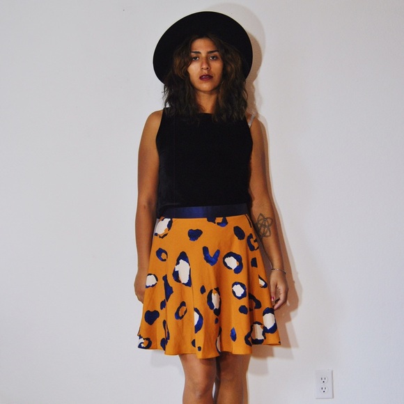 3.1 Phillip Lim Dresses & Skirts - Leopard Print Knee Length Skirt