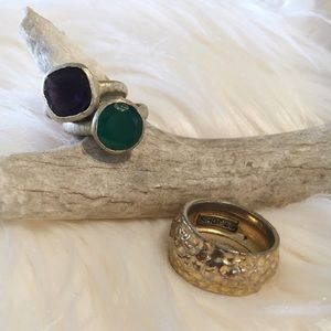 ANTHROPOLOGIE RING SET