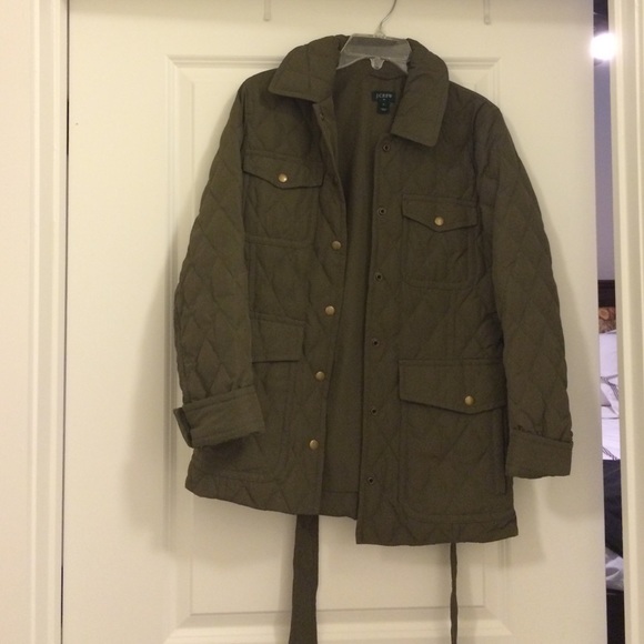 J. Crew quilted jacket