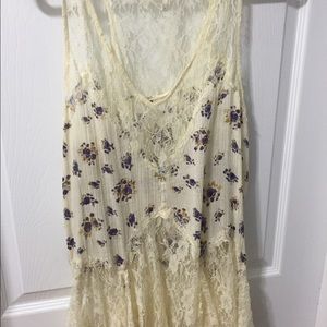Free people trapeze top