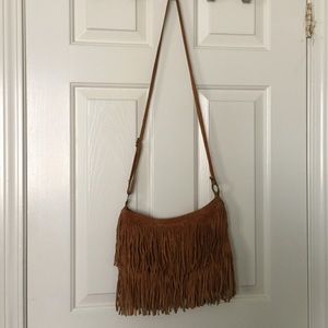 Fringe purse