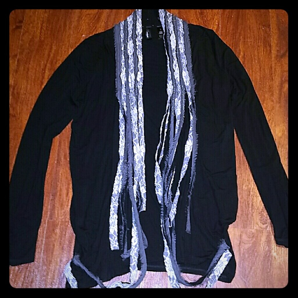 Buckle BKE cardigan with bling and rhinestones