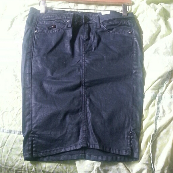G Star Fitted Black Skirt