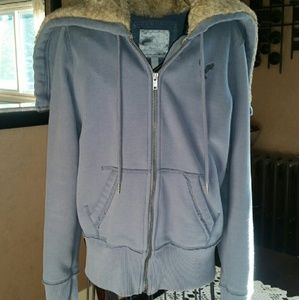 American Eagle zip-up hoodie sz medium