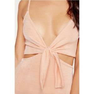 Front knot bodysuit