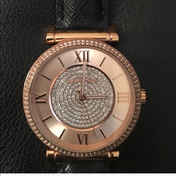 Rose Gold Micheal Kors Watch