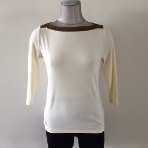 3/$15 Lauren Ralph Lauren Boatneck Shirt
