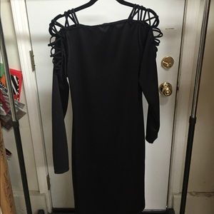 Rebdolls Caged Shoulder Dress