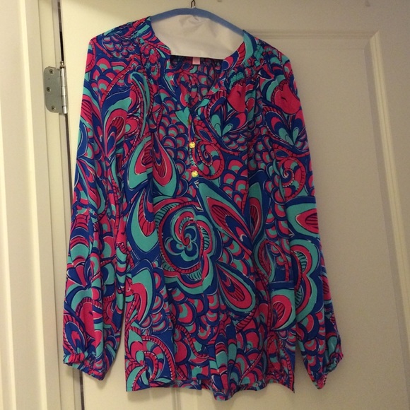 Lilly Pulitzer Elsa blouse NWOT