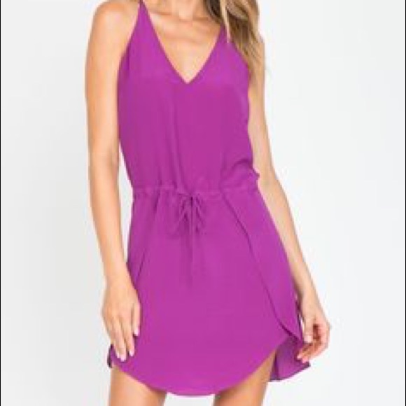 NWT Rory Beca Maurit Skirt Dress in Vibrant Purple