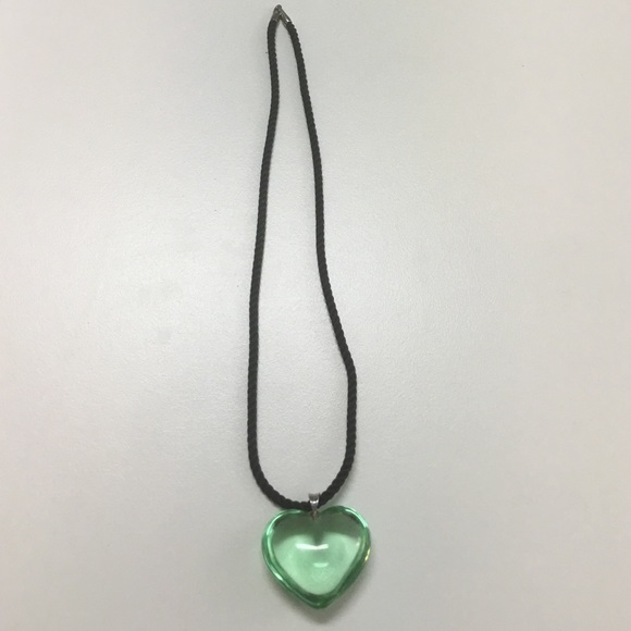 Authentic Baccarat Paris Green Crystal heart